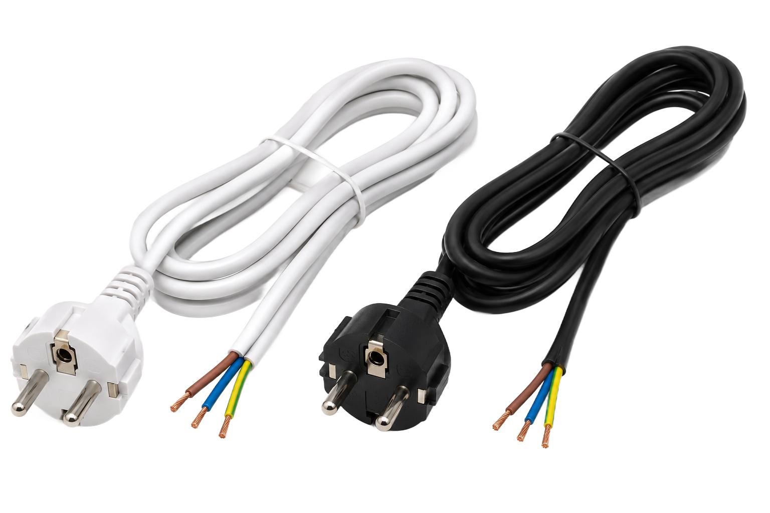 Flexo šňůra PVC 3x1mm² černá 3m